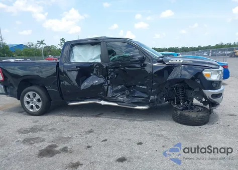 2023 Ram 1500 Big Horn 4X4 5'7 Box из США, поврежденный, VIN 1C6SRFFT7PN696492